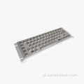 Teclado de metal braille e Track Ball